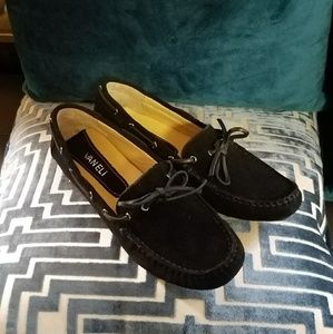 Vaneli Loafer Driver Flats in  suade 8 M made in Italy